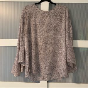 Vince Camuto speckled blouse
